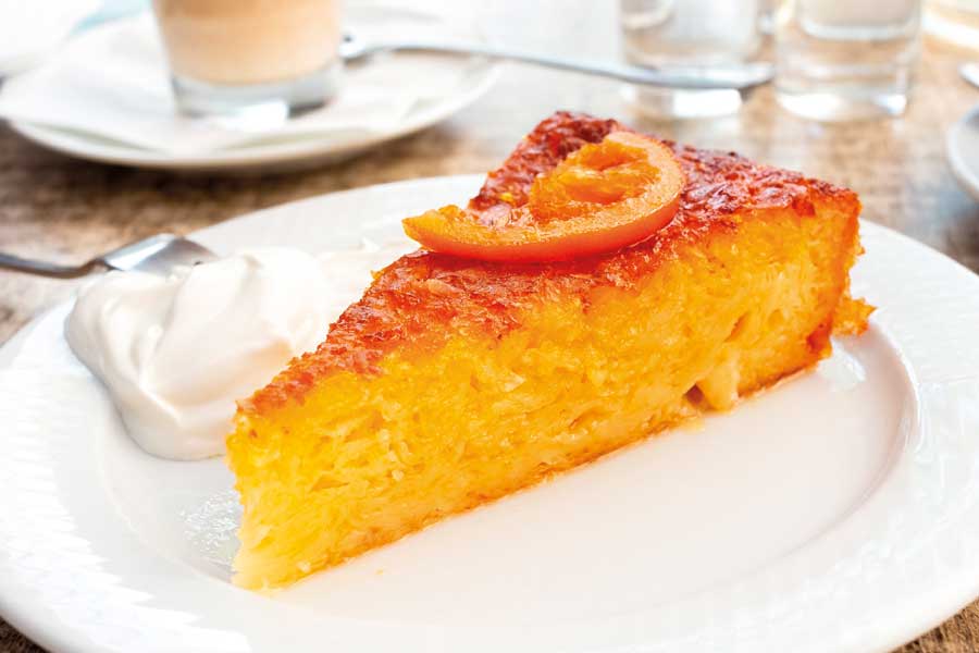 Πορτοκαλόπιτα χωρίς αυγά