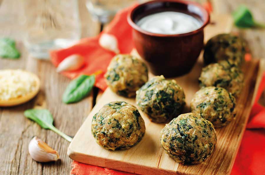 Χορτοκεφτεδάκια